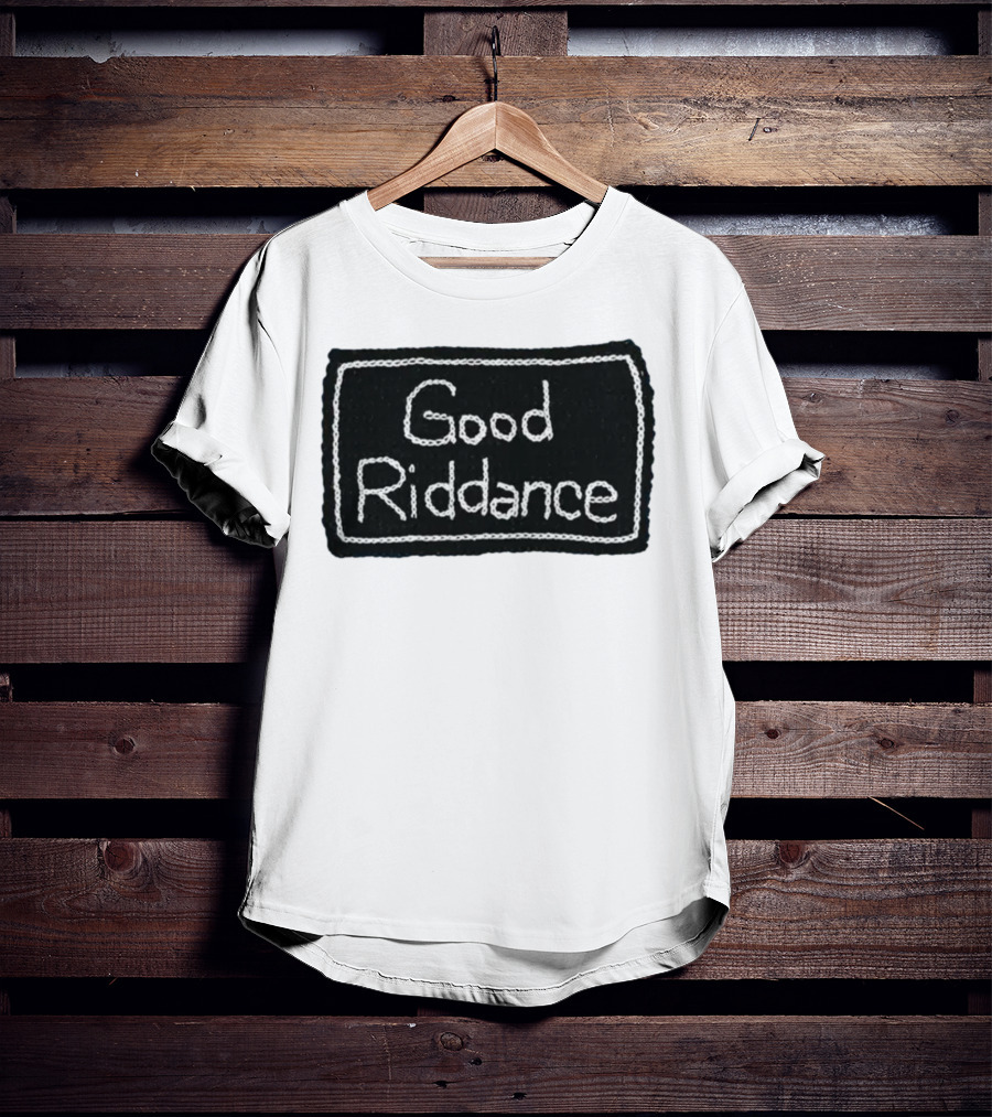 Gracie Abrams Good Riddance Crochet Black Patch T-Shirt