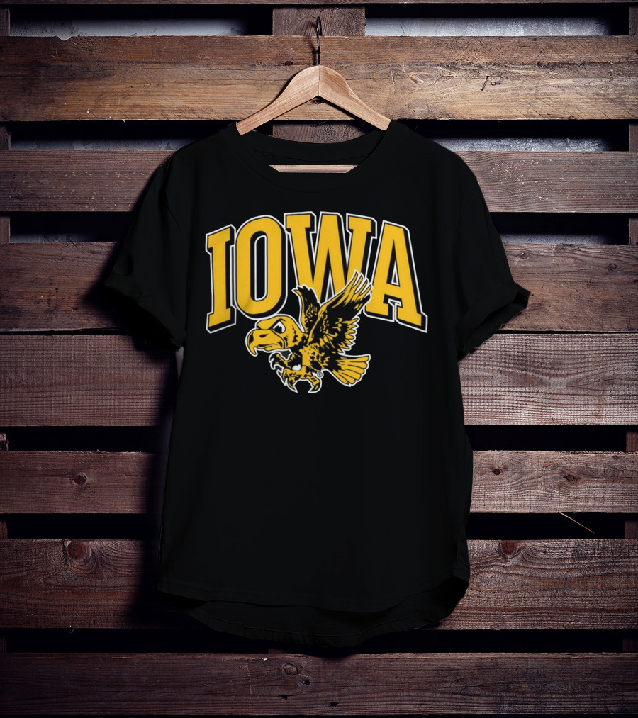Homefield Apparel Iowa The Hawk Vintage T-Shirt