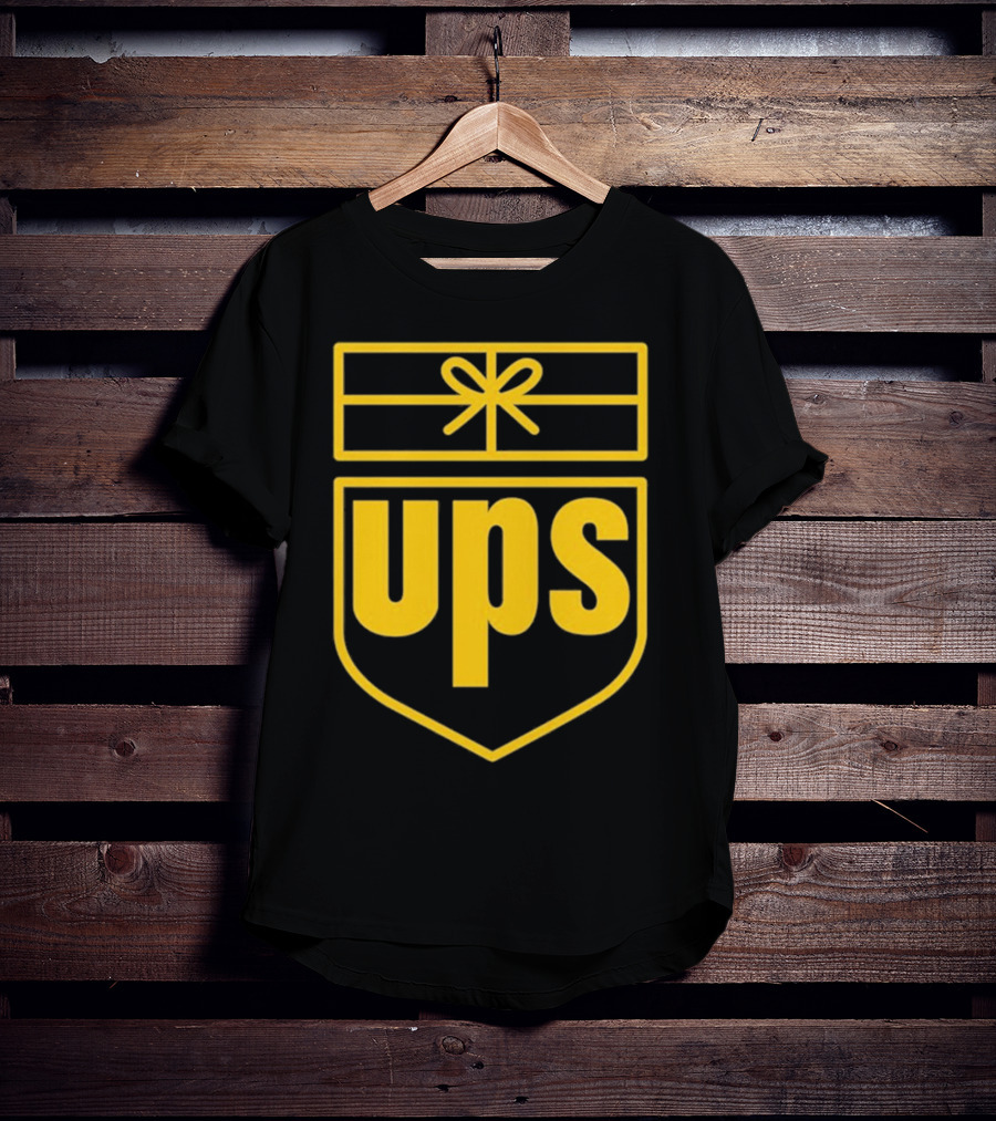 Fat Kid Deals UPS Logo Parody United Parcel Service T-Shirt