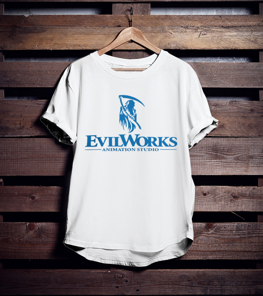Evil Works Animation Studio Half Evil Shop T-Shirt