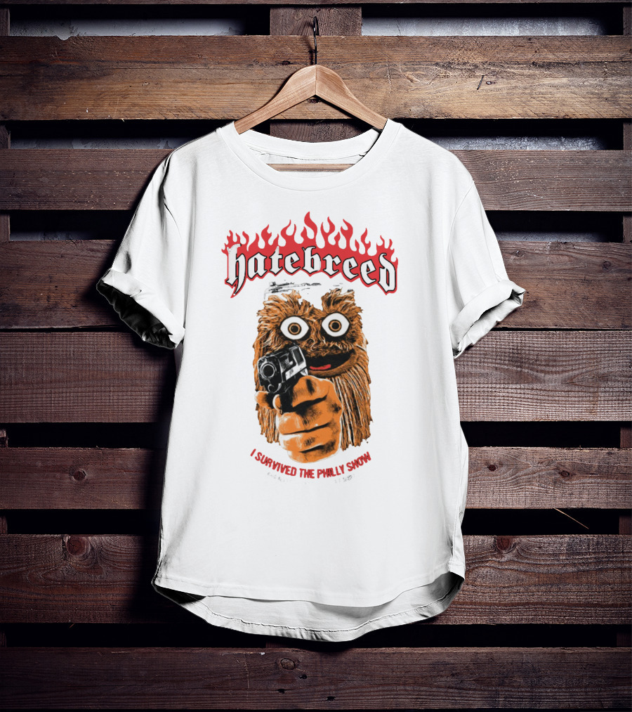 Hatebreed I Survived The Philly Show And All I Got T-Shirt