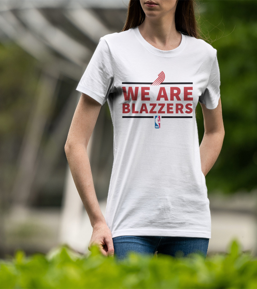 Portland Trail Blazers We Are Blazers NBA T-Shirt