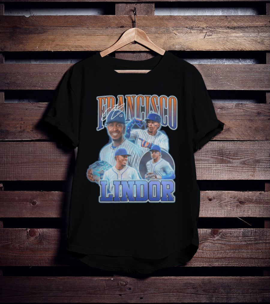Francisco Lindor Signature Series Baseball Player T-Shirt