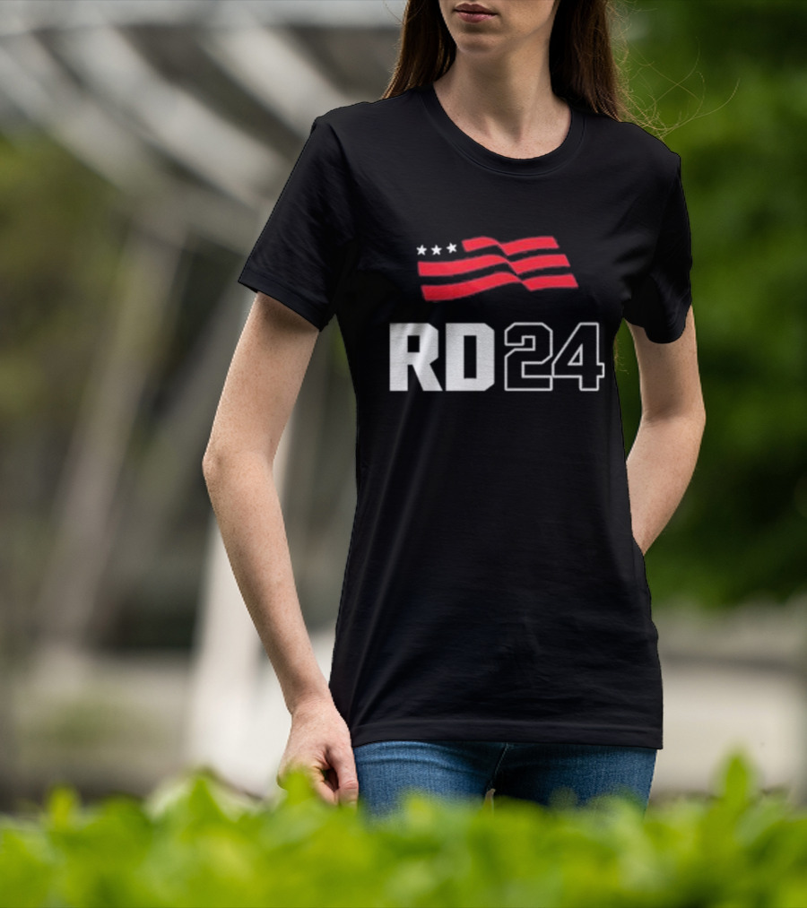 Casey DeSantis RD24 American Flag T-Shirt