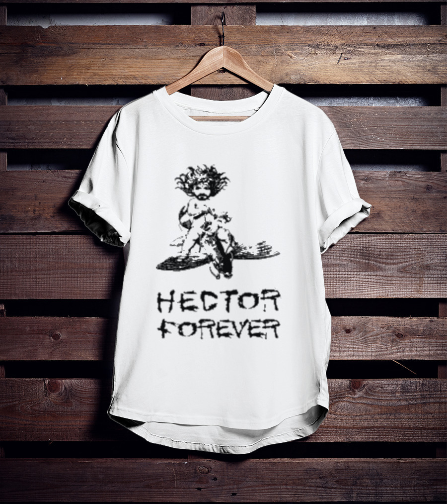 Hector Forever Fish Cherub Statue T-Shirt