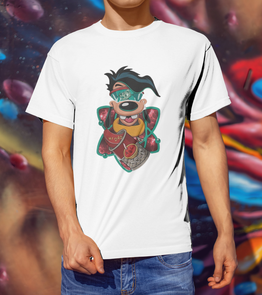 Hi Dad Goofy ABC Soup Can T-Shirt