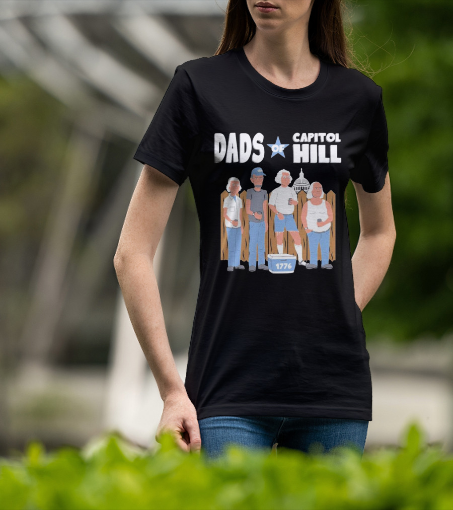 Dads Of Capitol Hill 1776 Patriotic Founding Fathers T-Shirt