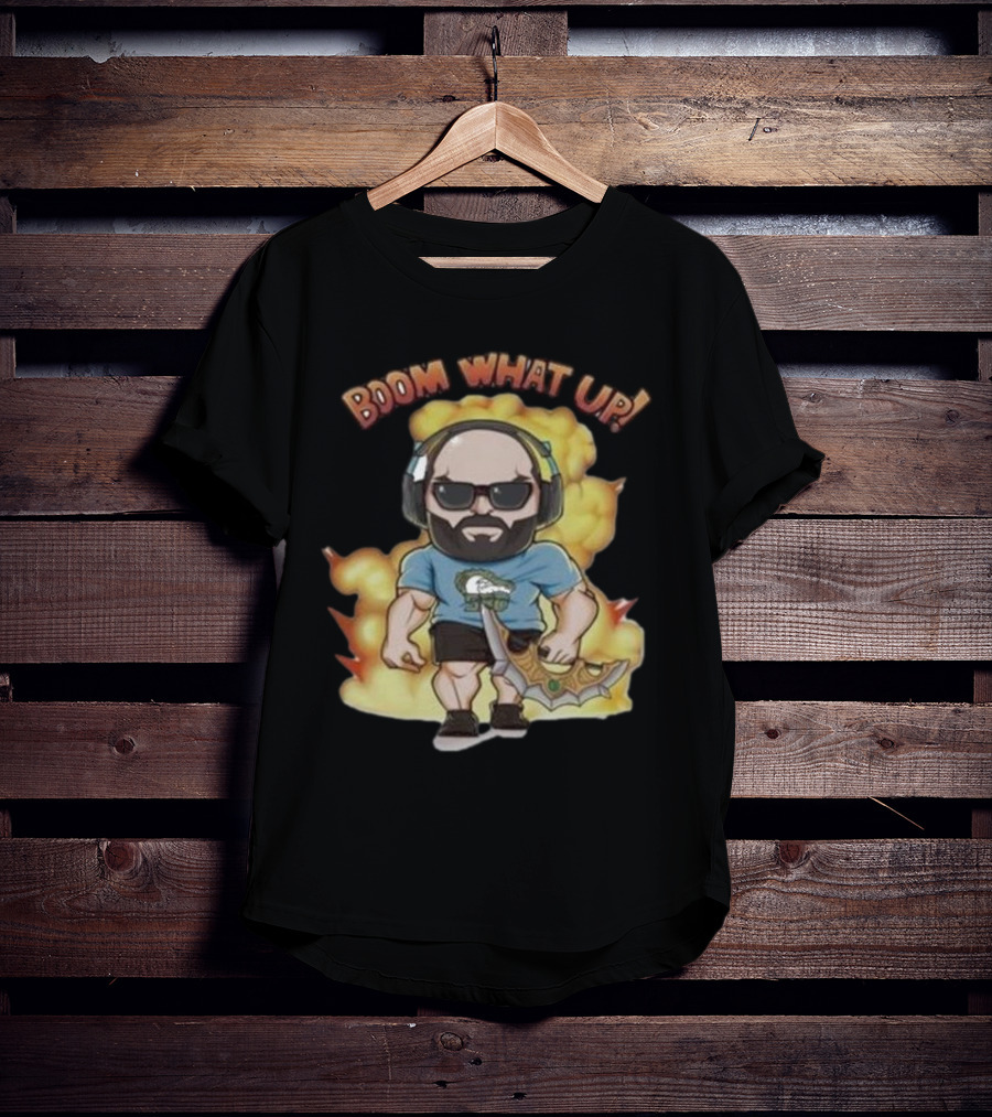 Boom What Up Nikola Jokic Gamer Style Explosion T-Shirt