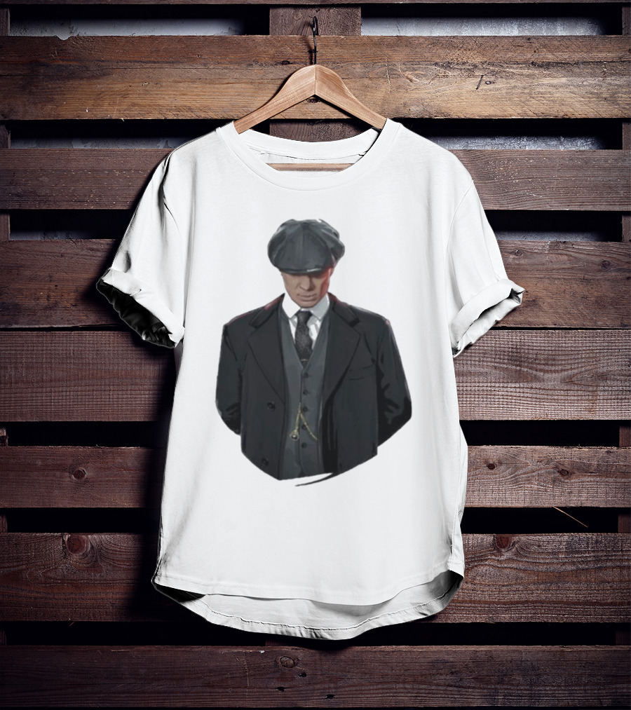 Peaky Blinders Thomas Shelby Suit And Cap Iconic T-Shirt