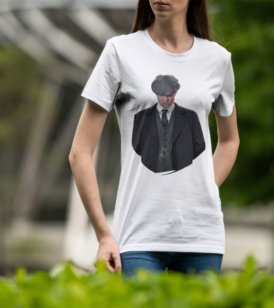 Peaky Blinders Thomas Shelby Suit And Cap Iconic T-Shirt