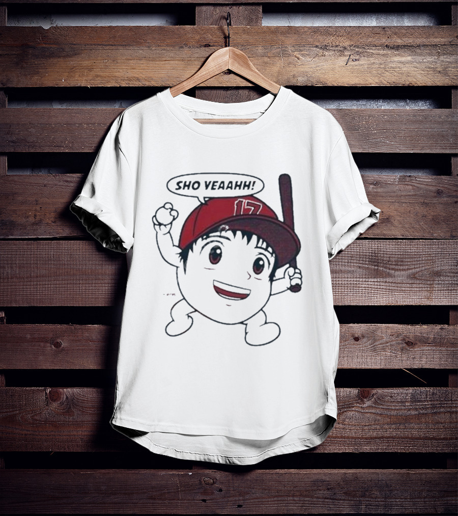 Sho Veahhh 17 Baseball Character Rotowear T-Shirt