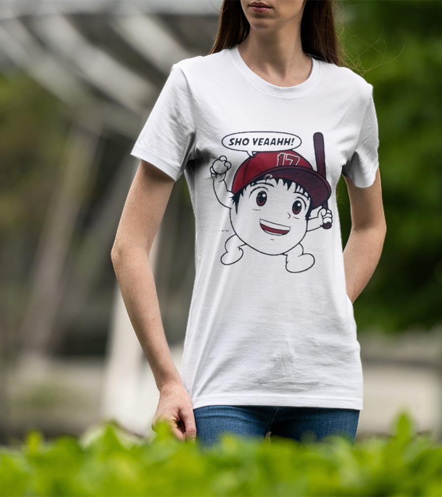 Sho Veahhh 17 Baseball Character Rotowear T-Shirt