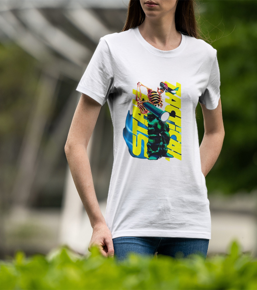 Danny Gonzalez Merchandise Stah Tactical Skeleton Flashlight T-Shirt