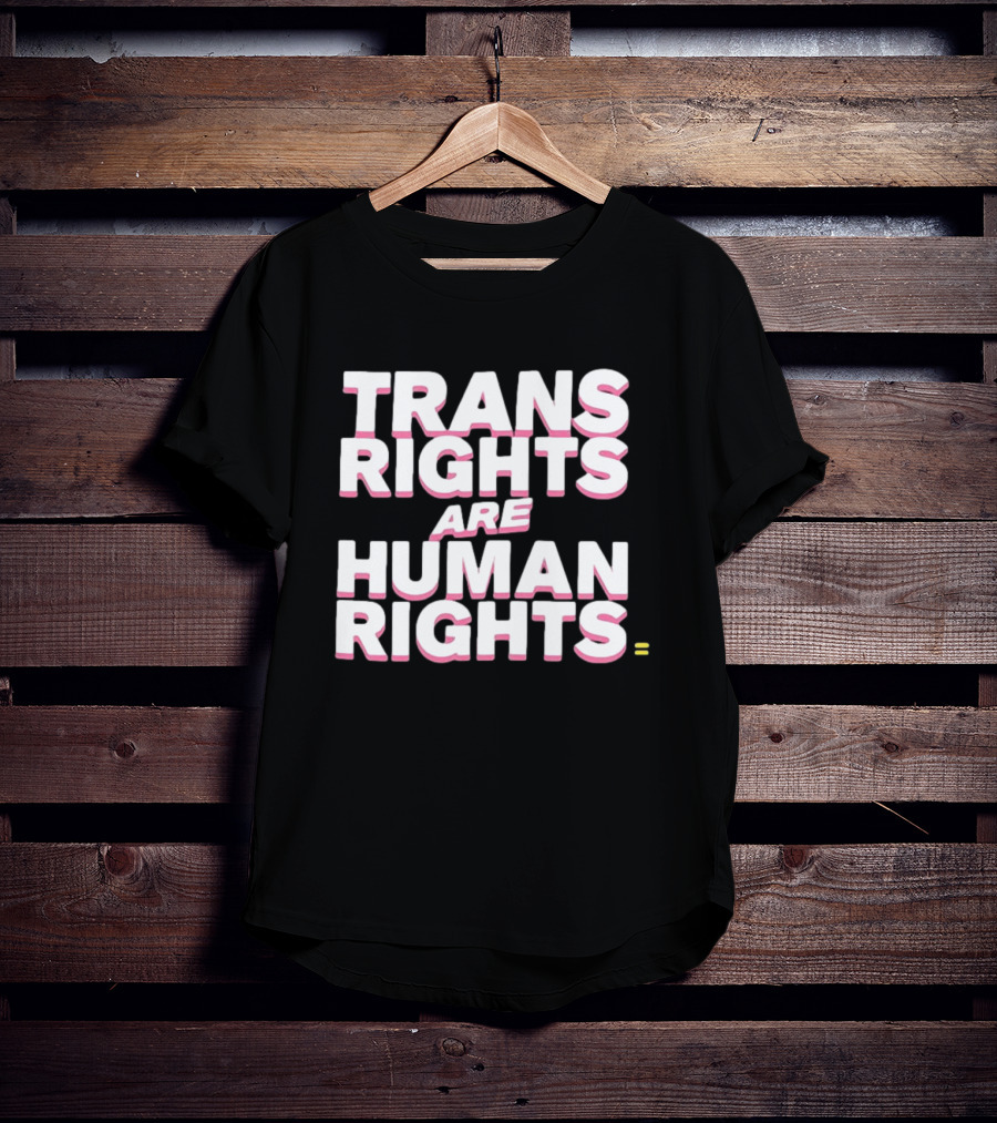 Washington DC Joe Locke Trans Rights Are Human Rights Equality T-Shirt