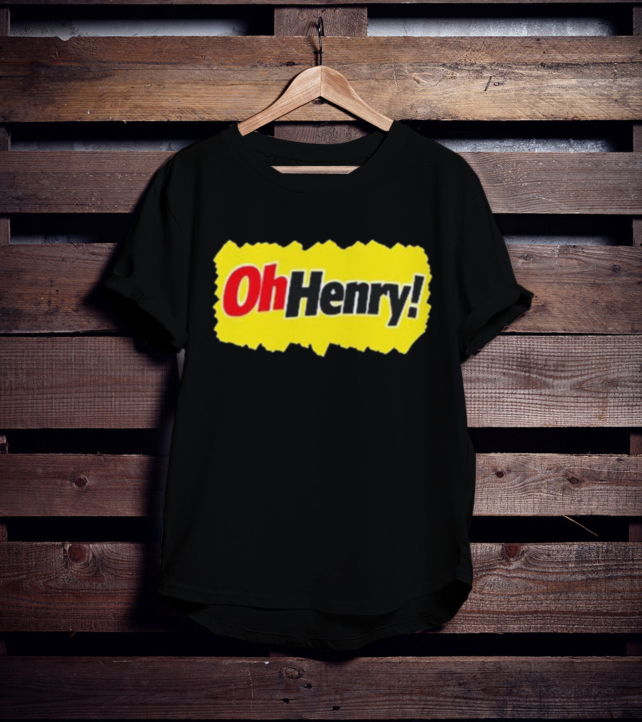 Oh Henry Candy Bar Yellow Wrapper T-Shirt
