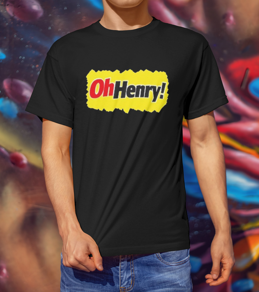 Oh Henry Candy Bar Yellow Wrapper T-Shirt