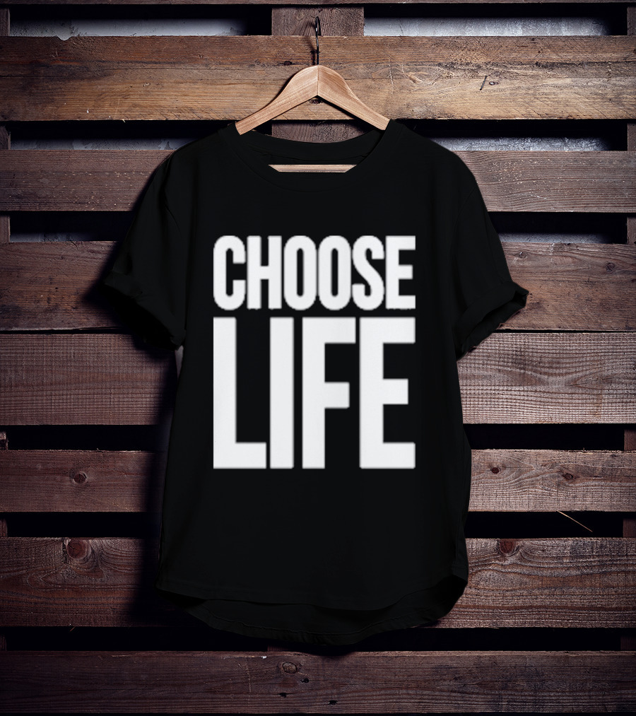 Choose Life Andrew Ridgeley George Michael Wham T-Shirt