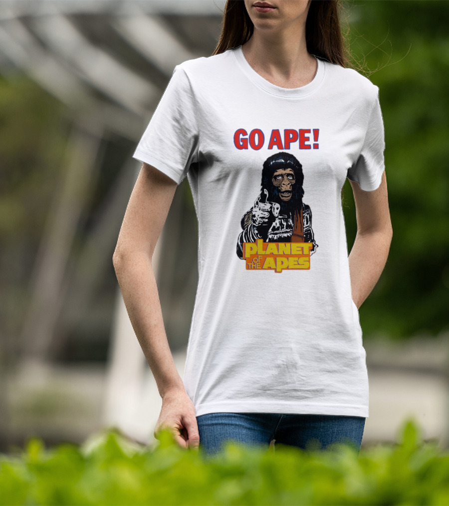 Go Ape Planet Of The Apes Iconic Mashup T-Shirt
