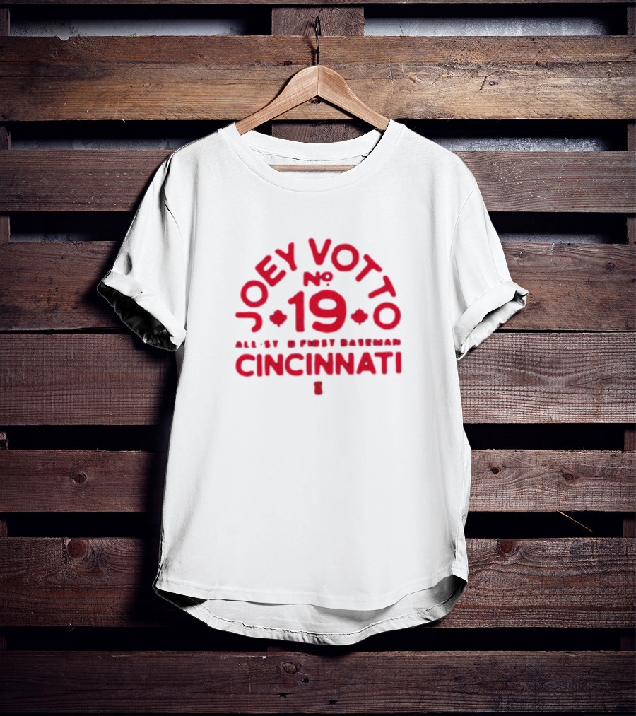 Joey Votto No 19 All Star First Baseman Cincinnati T-Shirt