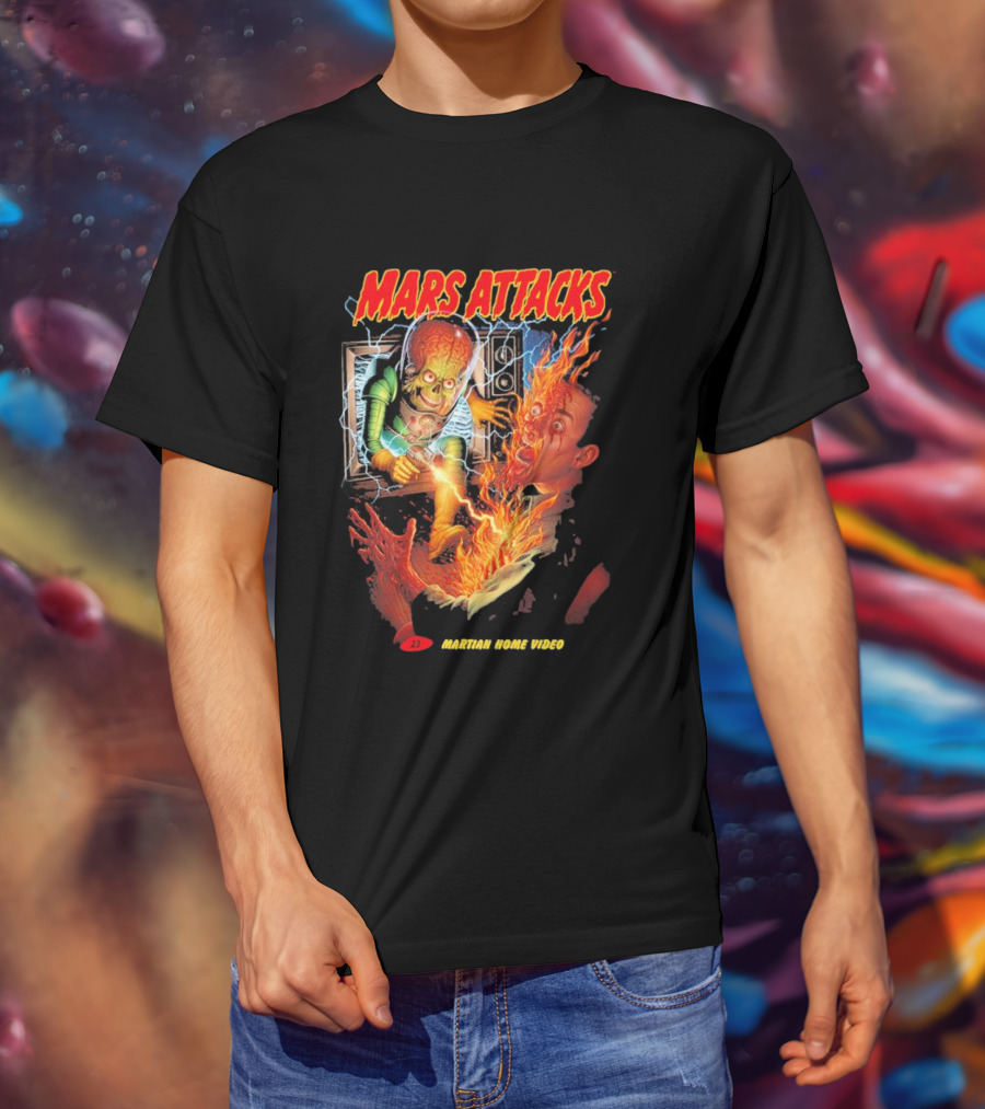 Mars Attacks Martian Home Video 23 T-Shirt