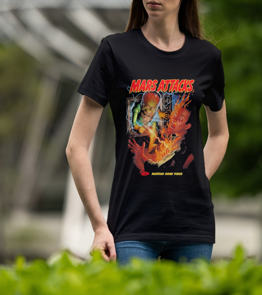 Mars Attacks Martian Home Video 23 T-Shirt