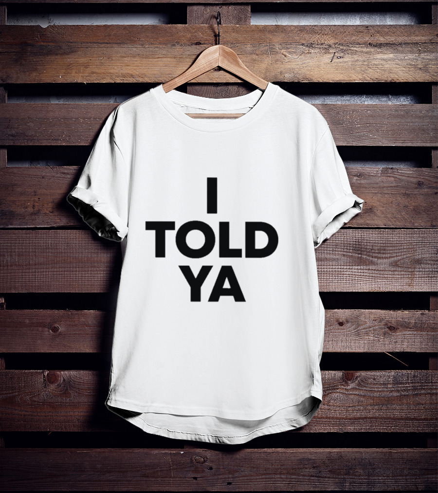 Zendaya Wearing I Told Ya T-Shirt