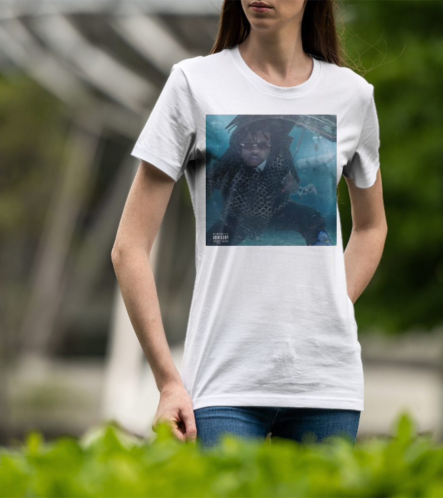 Parental Advisory Gunna Oceangate Album Cover Submarine Underwater T-Shirt