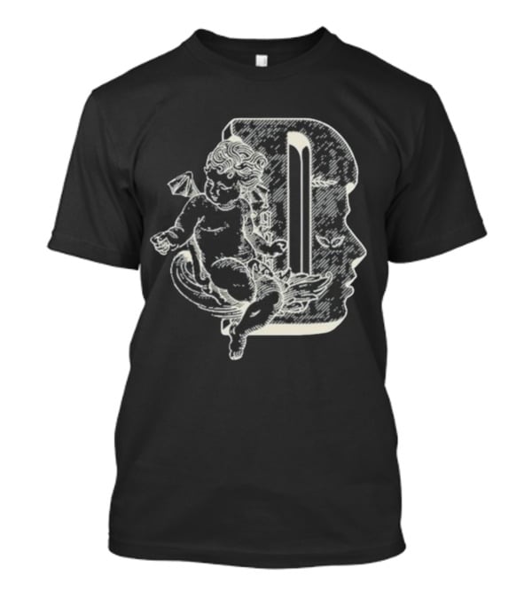 Nowkez Cherub Duki Angelic Profile T-Shirt