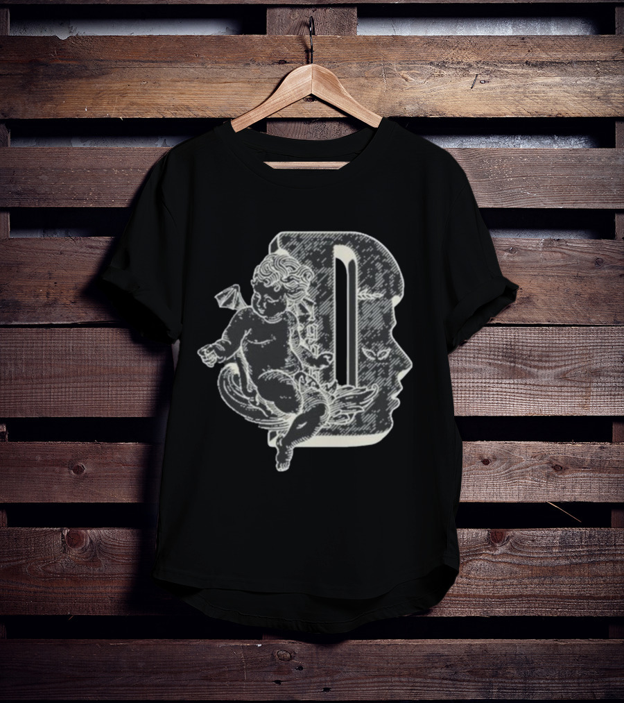 Nowkez Cherub Duki Angelic Profile T-Shirt