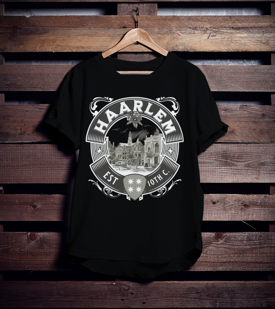 Haarlem Bloemenstad Est 10th C T-Shirt