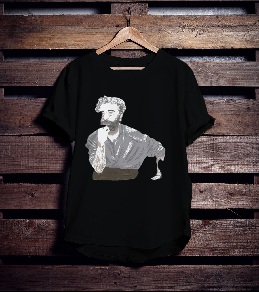 Super Yaki X Courtney LeSueur Oscar Thinking Pose T-Shirt