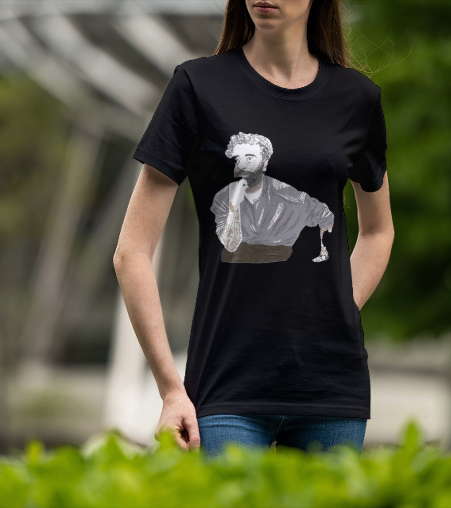 Super Yaki X Courtney LeSueur Oscar Thinking Pose T-Shirt
