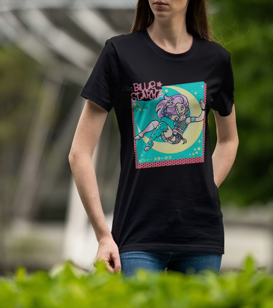 Billie Starkz All Elite Wrestling Moon Jump T-Shirt