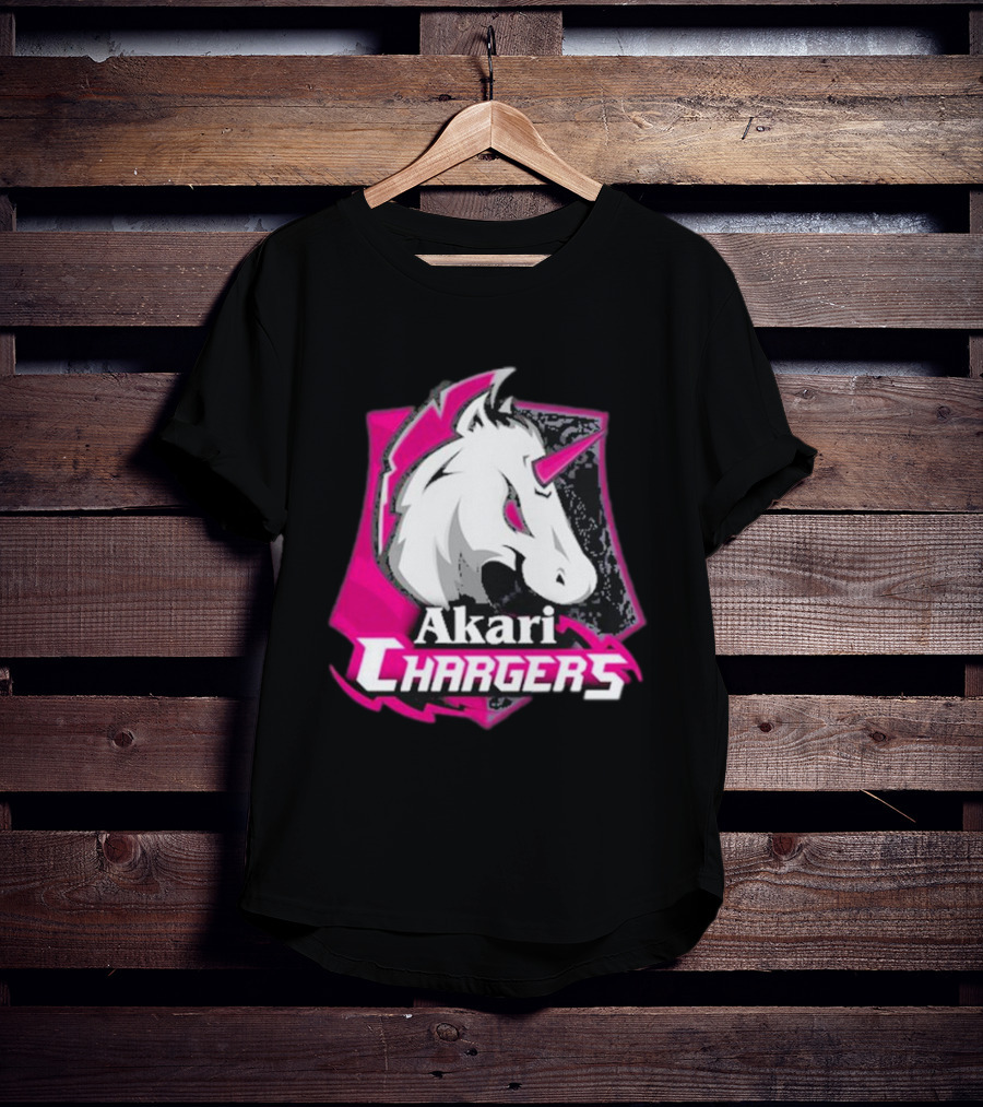 Unicorn Fifi Sharma Akari Chargers T-Shirt