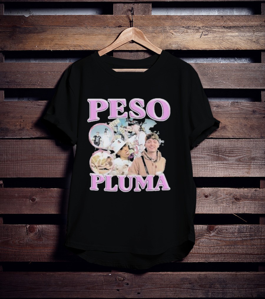 Peso Pluma Pink Collage T-Shirt