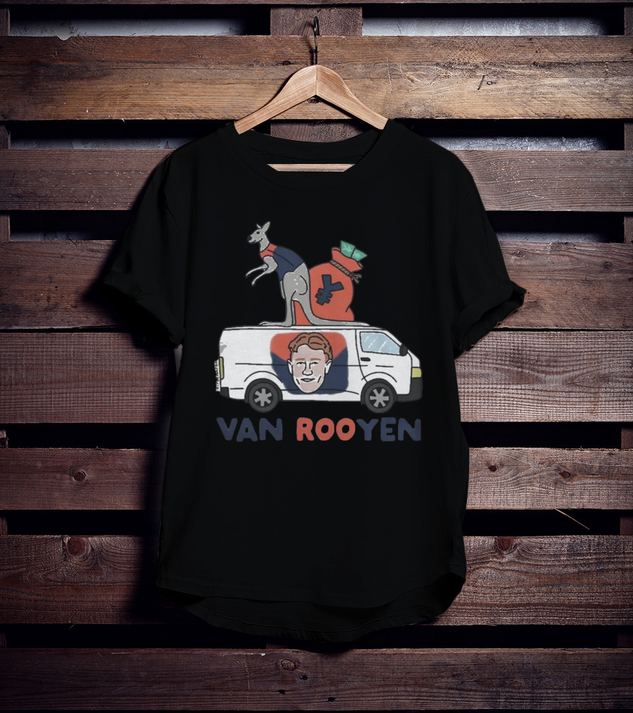 Triple Wafer Van Rooyen Merch Kangaroo Cash Van T-Shirt