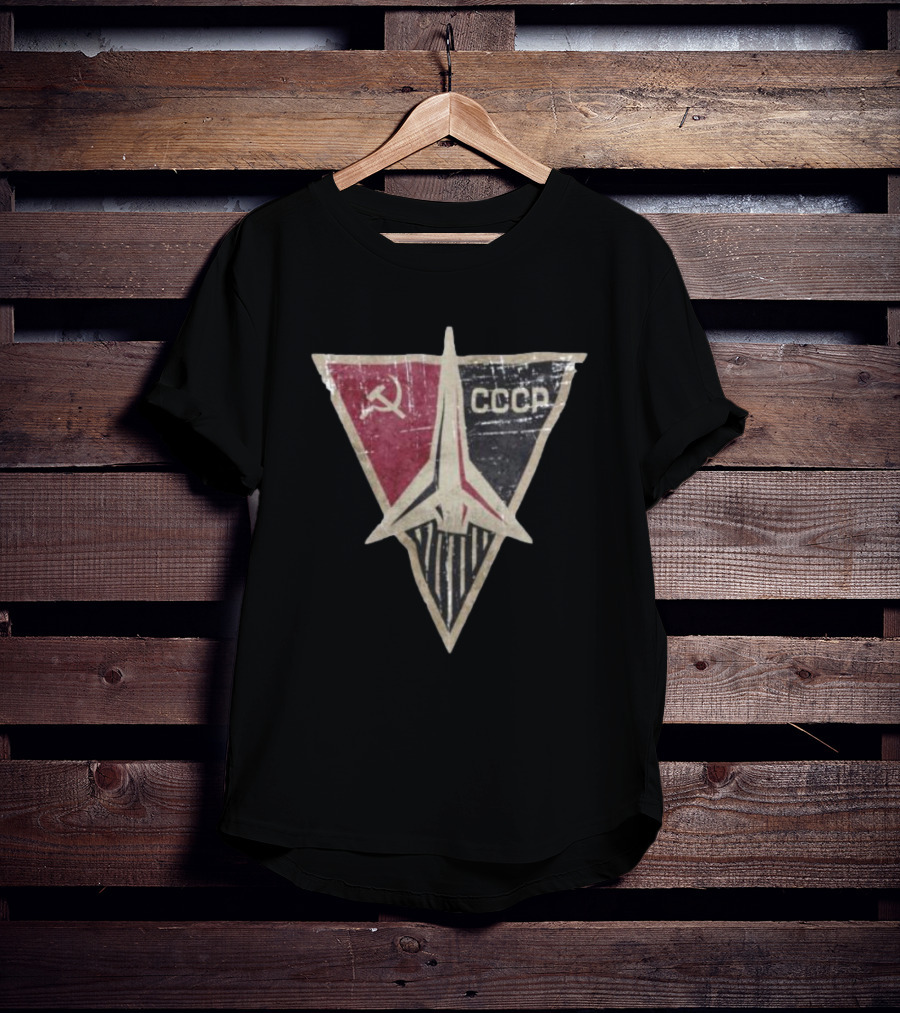 CCCP Soviet Space Program Emblem T-Shirt
