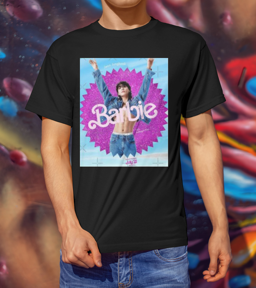 Jeon Jungkook Barbie July 21 Ken Edition T-Shirt