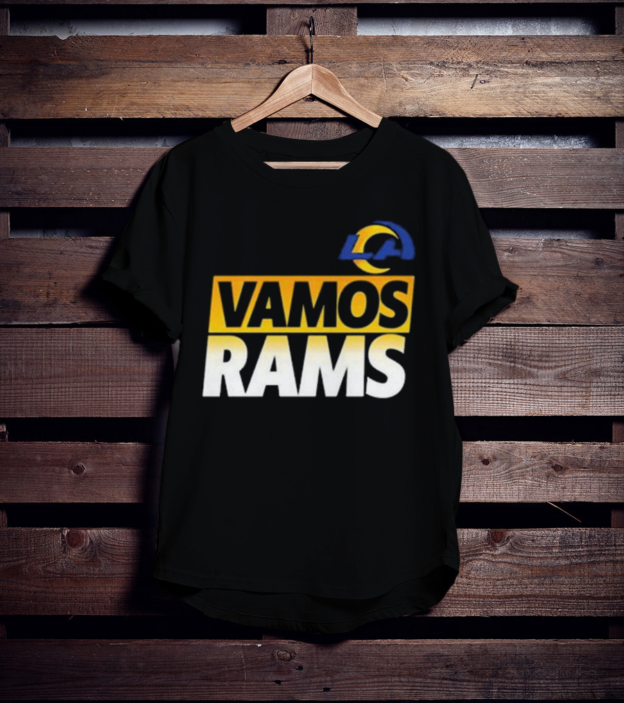 Los Angeles Rams Vamos American Football LA T-Shirt