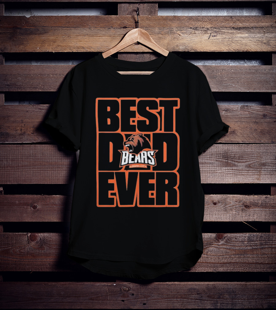 Logan City Bears Best Dad Ever Gridiron Club T-Shirt