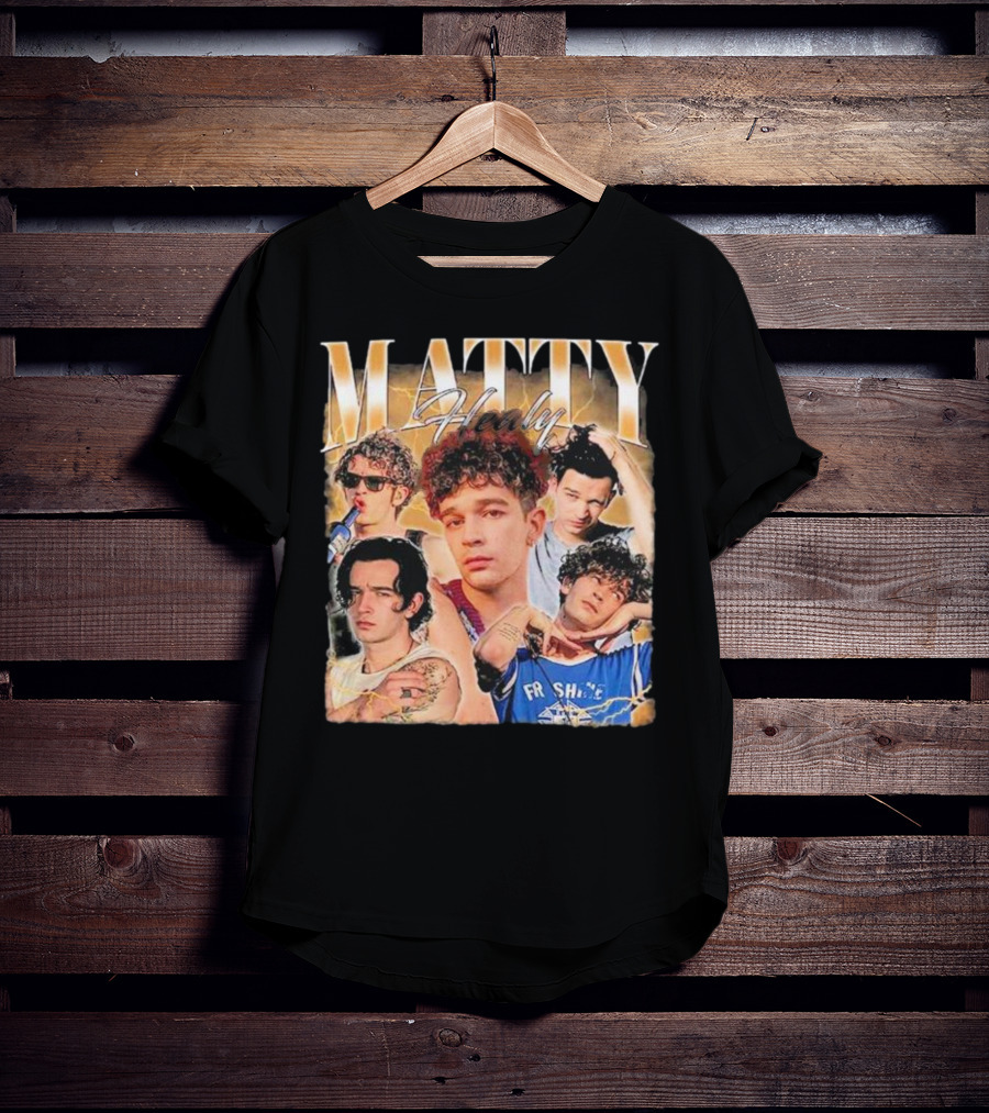 MATTY HEALY Collage Vintage Aesthetic T-Shirt