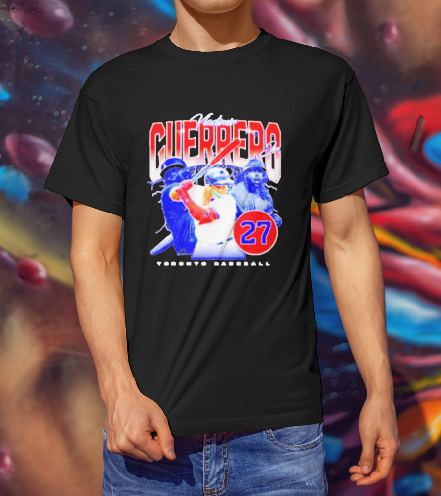 Toronto Baseball Vladimir Guerrero Jr Guerrero 27 T-Shirt