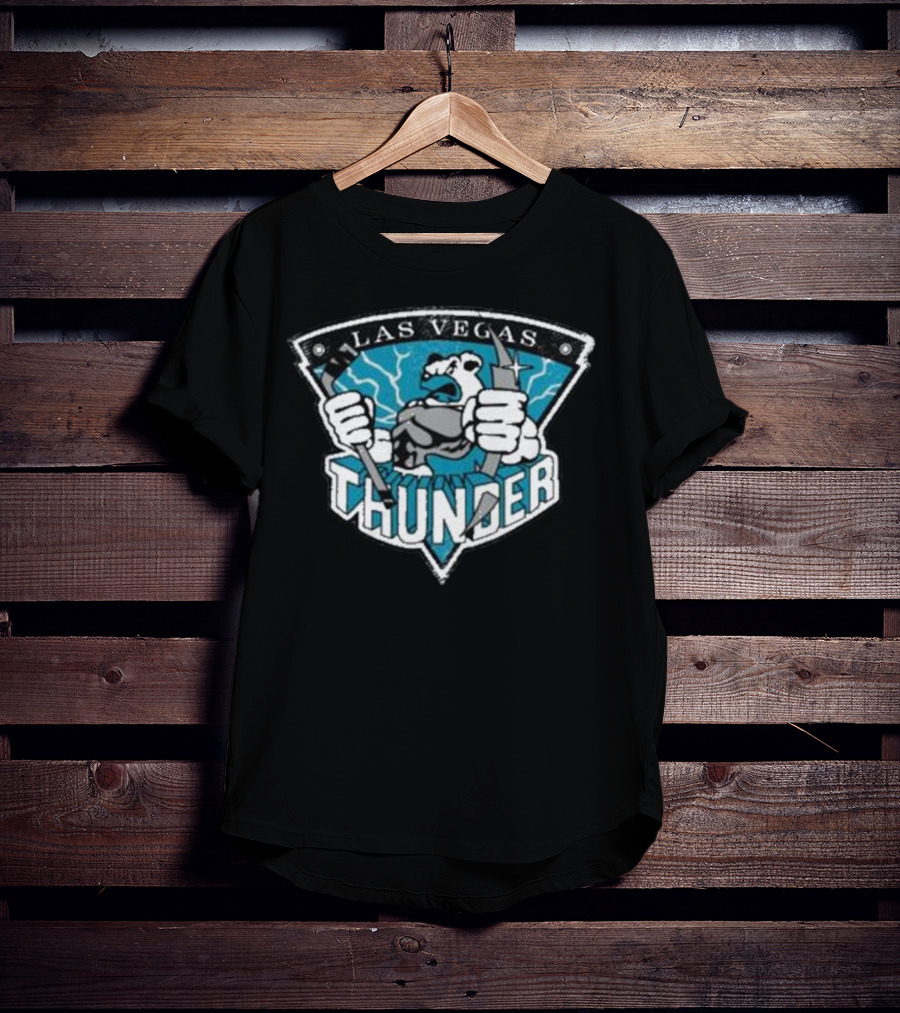 Las Vegas Thunder Hockey Polar Bear T-Shirt