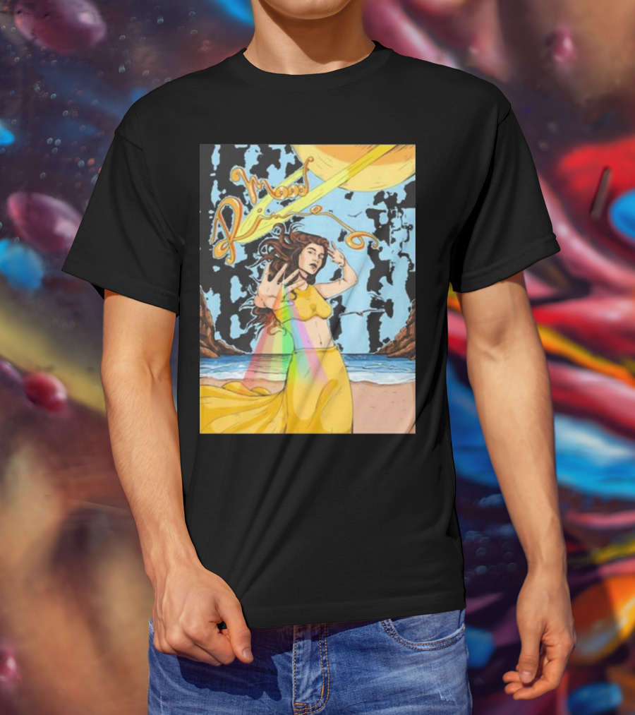Lorde Solar Power Vibey Beach Scene T-Shirt