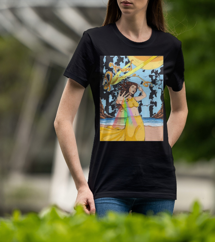 Lorde Solar Power Vibey Beach Scene T-Shirt