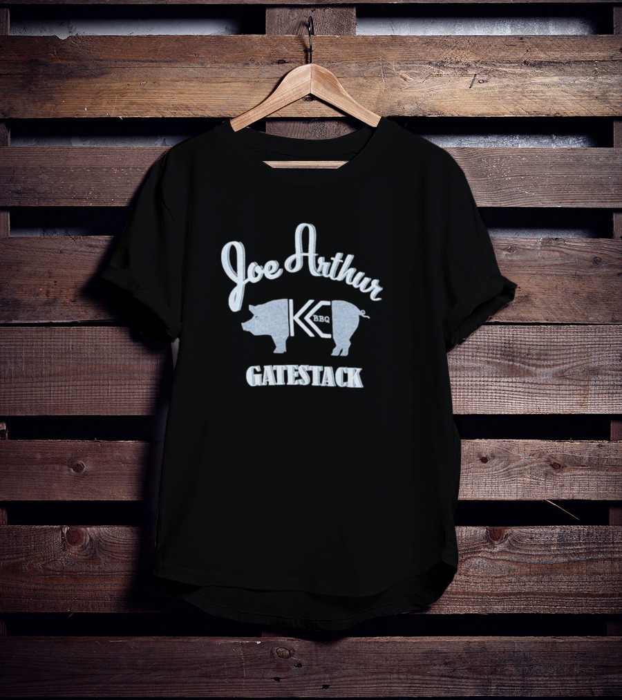 Joe Arthur KC BBQ Gatestack Pig T-Shirt