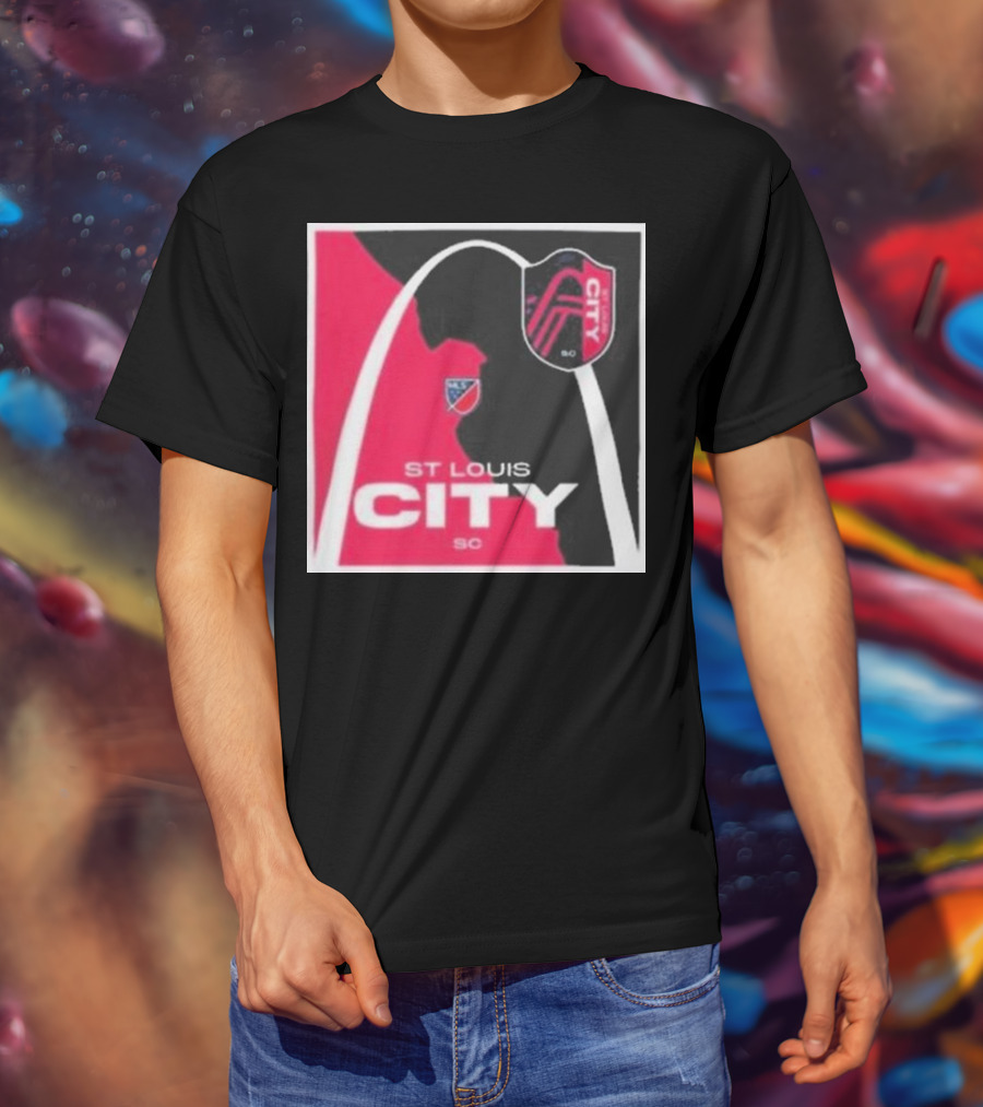 St Louis City SC Arch Badge Hometown Collection T-Shirt