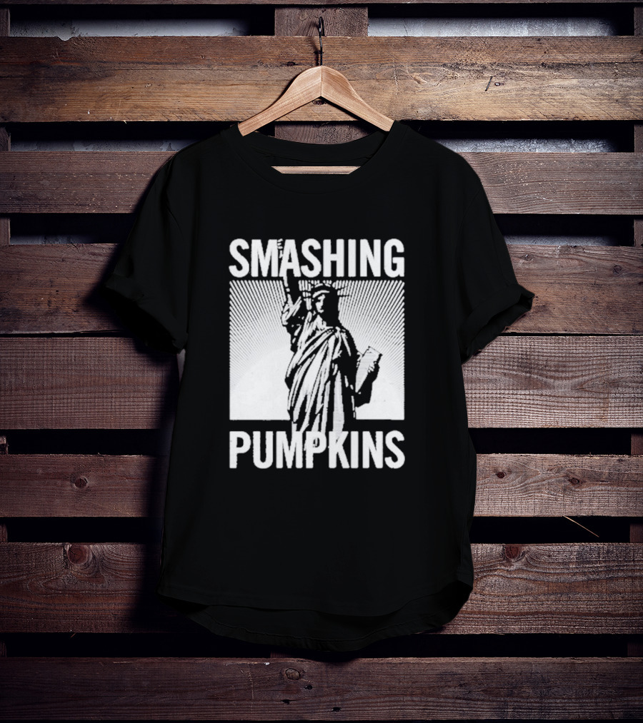 Smashing Pumpkins Statue Of Liberty Zeitgeist T-Shirt