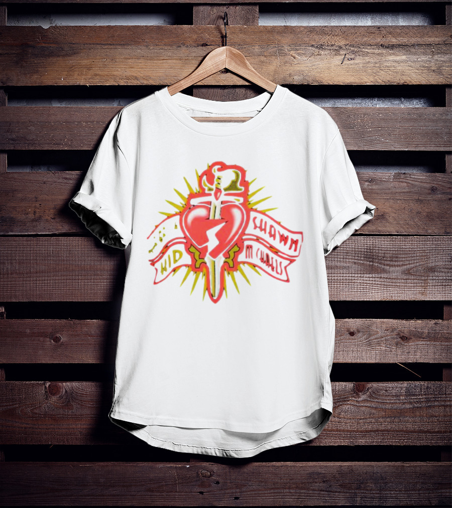Shawn Michaels Heartbreak Kid Dagger Heart T-Shirt