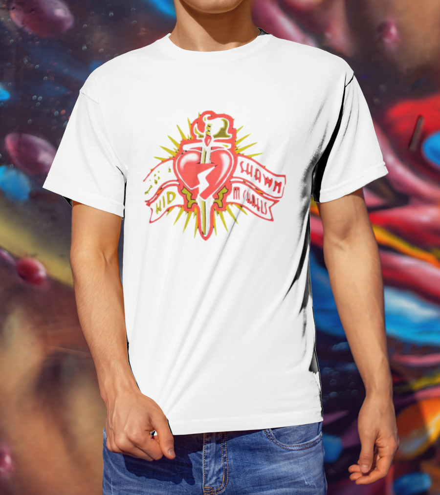 Shawn Michaels Heartbreak Kid Dagger Heart T-Shirt